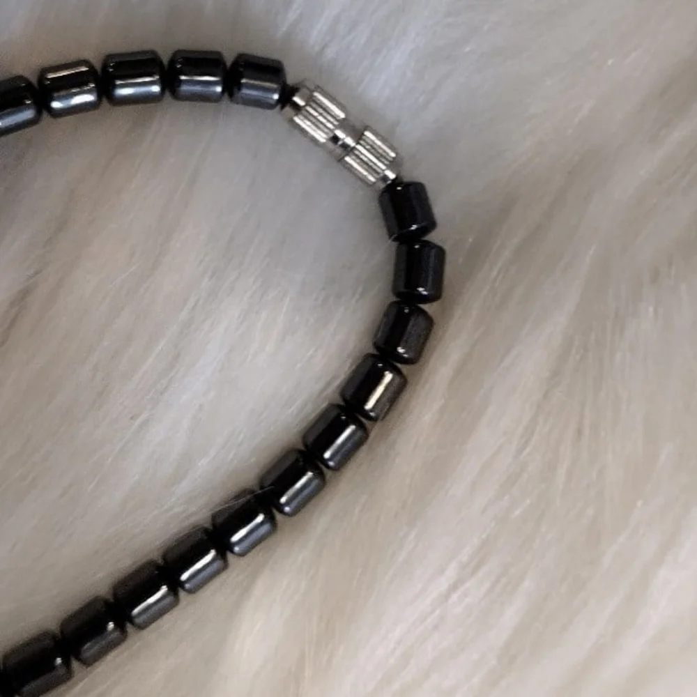 Hematite Heart Necklace/Pendant